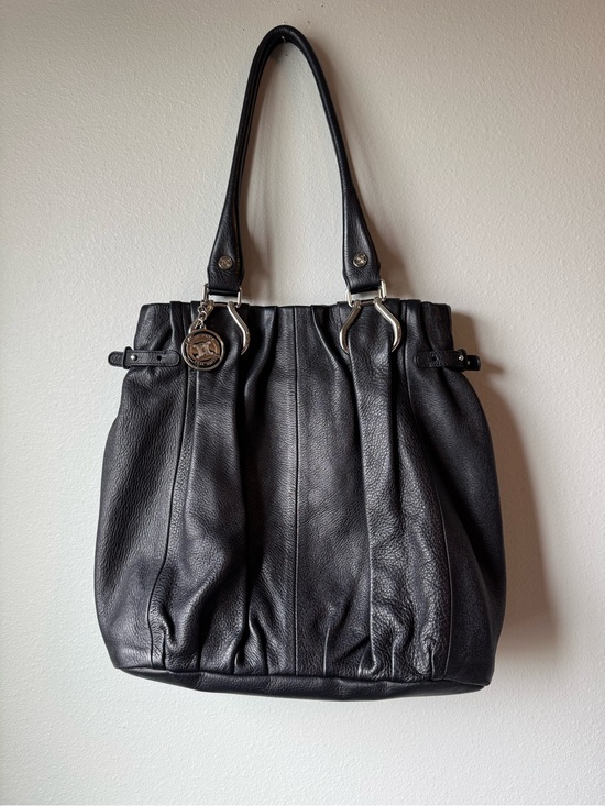 Celine Handbags - Celine Pillow Tote Black Leather Silver Hardware Phoebe Philo Era with COA